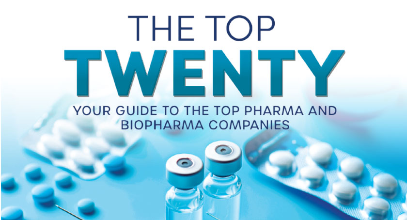 Top 20 Pharma and Biopharma Companies