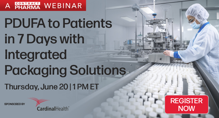 PDUFA to Patients in 7 Days with Integrated Packaging Solutions