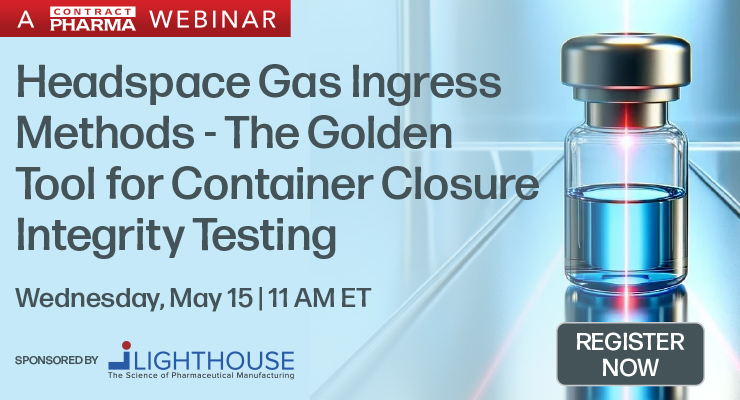 Headspace Gas Ingress Methods – The Golden Tool for Container Closure Integrity Testing