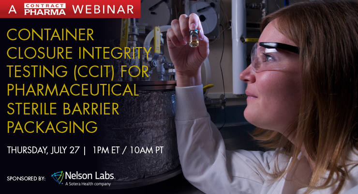 Container Closure Integrity Testing (CCIT) for Pharmaceutical Sterile Barrier Packaging
