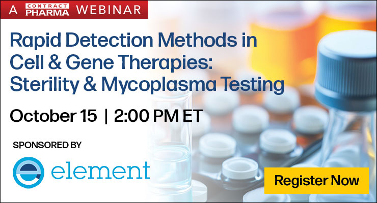 Rapid Detection Methods in Cell & Gene Therapies: Sterility & Mycoplasma Testing