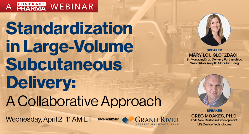 Standardization in Large-Volume Subcutaneous Delivery: A Collaborative Approach