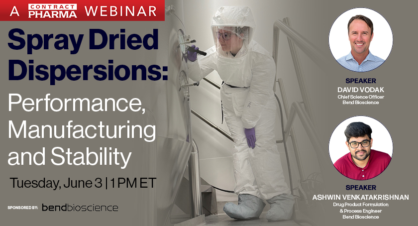 Spray Dried Dispersions: Performance, Manufacturing and Stability