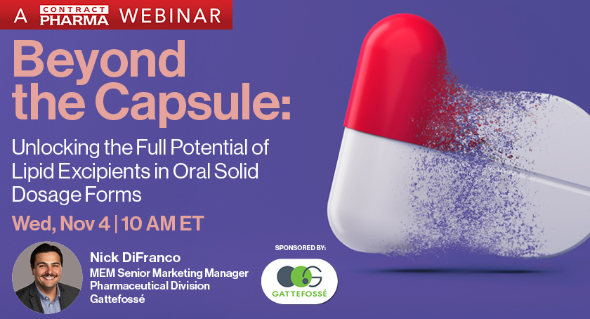 Beyond the Capsule: Unlocking the Full Potential of Lipid Excipients in Oral Solid Dosage Forms