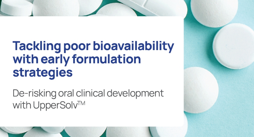 Tackling Poor Bioavailability with Early Formulation Strategies